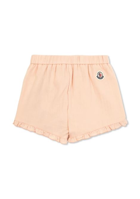 Shorts Rosa Con Ruches MONCLER ENFANT | 951-2B00002 598AX51V